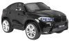 BMW X6M XXL dla 2 dzieci Lakier Czarny SUV + Pilot + Ekoskóra